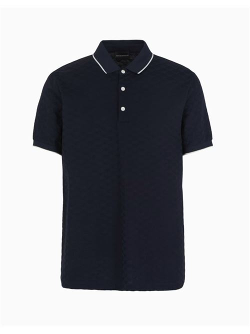 POLO SHIRT EMPORIO ARMANI | 8N1FP0.1JHWZ0920 BLU NAVY